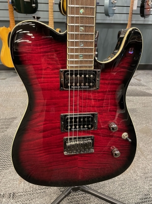 Store Special Product - Fender Special Edition Custom Telecaster FMT HH - Black Cherry Burst